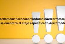 errordomain=nscocoaerrordomain&errormessage=no se encontró el atajo especificado.&errorcode=4